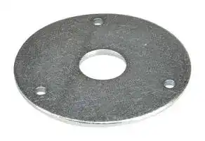 AC1305: Mounting Flange, AC1301-M and AC1303-M 80mm Mounting Gland, Steel, Nickel Plated