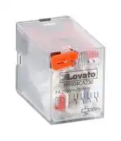 HR604CA230: Power Relay, 4PDT, 230 VAC, 5 A, HR604C Series, DIN Rail, Non Latching