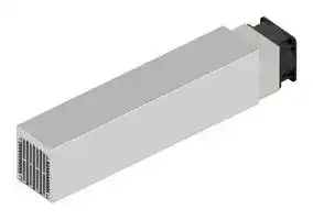 LA V 6 300 12: Fan / Force Cooled Heat Sink, 12VDC, 0.095 K/W, 74 mm, 62 mm, 300 mm, 56 m³/h, 41 dBA