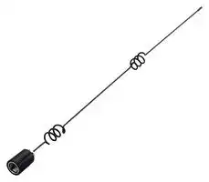 TI.16.5F11: Whip Antenna, 902MHz to 928MHz, 0.2dBi Gain, 50ohm, Linear Polarisation, N Connector