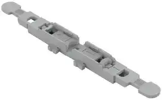 221-2501: Mounting Carrier, 1 Way, Wago 221-2411 Inline Splicing Connector with Lever, 221 Series