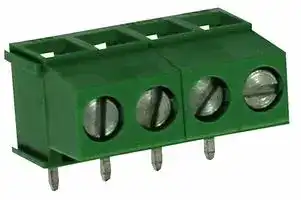 CTB0150/4: Standard Terminal Block, CTB, 4 Contacts, 5 mm, Terminal Block, PCB Mount, 12 AWG