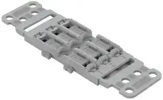 221-2503: Mounting Carrier, 3 Way, Wago 221-2411 Inline Splicing Connector with Lever, 221 Series