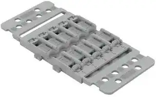 221-2505: Mounting Carrier, 5 Way, Wago 221-2411 Inline Splicing Connector with Lever, 221 Series