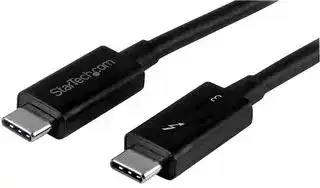 TBLT3MM2MA: USB Cable, Type C Plug to Type C Plug, 2 m, 6.6 ft, USB 3.1, Black, E-Marked Cable