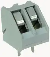 CTB3008/2: Standard Terminal Block, CTB3008, 2 Contacts, 5.08 mm, Terminal Block, PCB Mount, 12 AWG