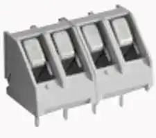 CTB3008/4: Standard Terminal Block, CTB3008, 4 Contacts, 5.08 mm, Terminal Block, PCB Mount, 12 AWG