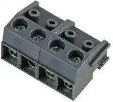 20.130/4: Wire-To-Board Terminal Block, 5 mm, 4 Ways, 22 AWG, 14 AWG, 1.5 mm², Screw