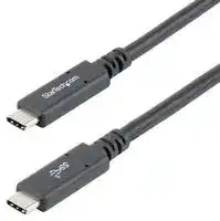 USB315C5C6: USB Cable, 6 ft 1.8m USB C to USB C Cable w/ 5A PD, M/M, USB 3.0 5Gbps, USB-IF Certified