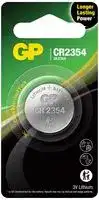GPPBL2354001: Battery, 3 V, 2354, Lithium, 560 mAh, Pressure Contact, 1