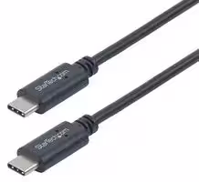 USB2CC2M: USB Cable, 2m (6 ft) USB C Cable, M/M, USB 2.0, USB-IF Certified