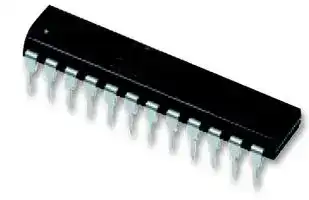 ID82C54: Timer, Oscillator & Pulse Generator, Programmable, CMOS, 8MHz, 4.5V to 5.5V, DIP-24