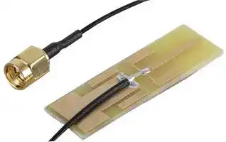 ECHO31/0.5M/SMAM/S/S/17: PCB Antenna, 2.4GHz to 5.58GHz, 2.8 VSWR, 3dBi Gain, Vertical Polarisation, SMA Connector