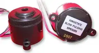 KPEG253: Transducer, Piezo, Buzzer, Buzzer, Slow Pulse, 4 V, 28 V, 6 mA, 87 dB
