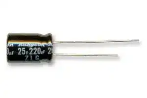 10ZLG100MEFC6.3X7: Electrolytic Capacitor, Miniature, 100 µF, 10 V, ± 20%, Radial Leaded, 2000 hours @ 105°C, Polar