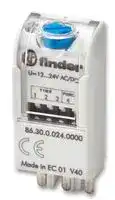 86.30.0.024.0000 — Analogue Timer, Module, Multifunction, 86 Series, On-Delay, On-Pulse, 1 Ranges, 0.05 s, 100 h