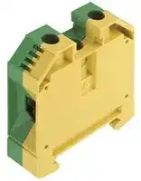 1010500000.: TERMINAL BLOCK, DIN, EARTH, 2 POSITION, 12-2AWG
