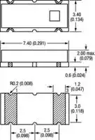 PBRC4.00HR50X000: Resonator, Ceramic, 4 MHz, SMD, 3 Pin, ± 0.5%