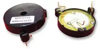 KPEG132: Transducer, Piezo, Self-Drive, Buzzer, Continuous, 3 V, 28 V, 8 mA, 83 dB