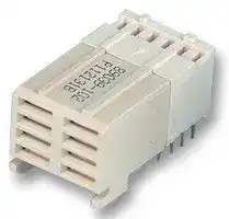 89039-102LF: Connector, FCI Metral 89039, 8 Contacts, 2 mm, Receptacle, Through Hole, 4 Rows