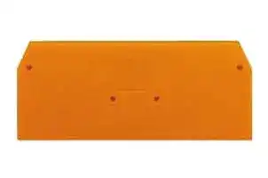 280-371: END PLATE, RAIL MOUNTED TERMINAL BLOCK