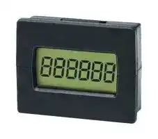 7000AS: LCD COUNTER, 6 DIGIT, 6MM, 2.6 TO 3.4VDC