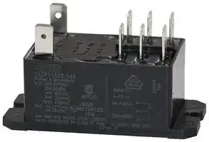 T92P11A22-240: Power Relay, DPDT, 240 VAC, 30 A, T92 Series, Panel Mount, Non Latching