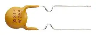 RXEF050-2: PPTC RESETTABLE FUSE, 0.5A, 72V, RADIAL