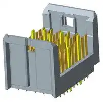 10123358-101LF: BACKPLANE CONN, HEADER, 54POS, 9ROW