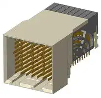 10124408-102LF: BACKPLANE CONN, HEADER, 72POS, 8ROW