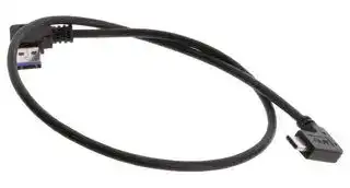 U3A00078-05M: USB CABLE, 3.0 A PLUG-C PLUG, BLK, 19.7"