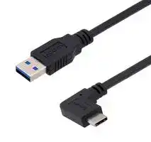U3A00075-1M: USB CABLE, 3.0 A PLUG-C PLUG, BLK, 3.3FT