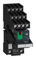 RXM4AB1P7PVS: POWER RELAY, 4PDT, 230VAC, 6A, SOCKET