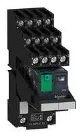 RXM4AB2BDPVS: POWER RELAY, 4PDT, 24VDC, 6A, SOCKET