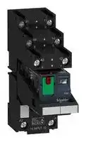 RXM2AB2B7PVS: POWER RELAY, DPDT, 24VAC, 12A, SOCKET