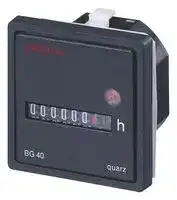 BG40.17 12-48VDC: Panel Mount Timer, Elapsed, 12 VDC, 48 VDC, 0 s, 999999 h