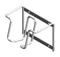 HT9Z-3PF1.: WALL MOUNT BRACKET, CONTROL STATION, SS