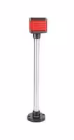 JTC028-R-CS: STACK LIGHT, RED, CONTINUOUS, 24V