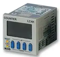 LC4H-R4-AC240V: Counter, LED, LC4H Series, 4 Digits, 100 to 240 Vac, 11 Pin Terminal