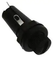 FX0296: Cartridge Fuse Holder, 1Fuse, Solder Lug, 6.3A, 250VAC, 250VDC, 5mm x 20mm