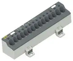 1SNL407611R0000.: TB, POWER DISTRIBUTION, 7POS, 4AWG