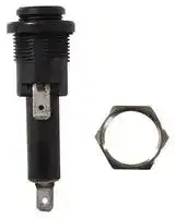FX0416/S - 319557: Fuseholder, Panel Mount, 250V, 13A, 6.3 x 25mm, 4.8 Series Tabs, Screw Cap, Screwdriver, PC2