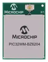 PIC32WM-BZ6204UE-I: Bluetooth Module, BLE 6.0, Class 1/2/3, 2 Mbps, -95dBm, 1.9 to 3.6 V, -40 to 85 °C