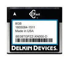 BE08TGPZZ-XN000-D: Flash Memory Card, SLC, CFast Card, 8 GB