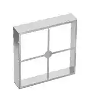 36503305S: Cabinet, EMI Shielding, Square, Steel, 30 mm x 30 mm x 3 mm, WE-SHC Series
