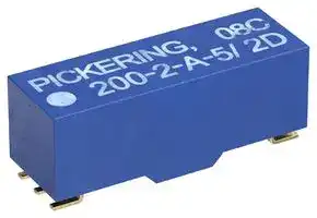 200-2-A-5/2D: Reed Relay, DPST-NO, 5 VDC, 200 Series, Surface Mount, 400 ohm, 500 mA