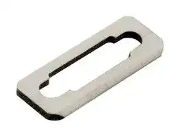 34150237: Shielding Gasket Stamping, Conductive, Polyether Urethane Foam, D-Sub, 75 mm x 15 mm x 2 mm, 86 dB
