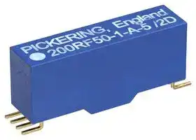 200RF50-1-A-5/2D — Reed Relay, SPST-NO, 5 VDC, 200 Series, Surface Mount, 250 ohm, 500 mA