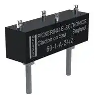 60-1-A-12/2: Reed Relay, SPST-NO, 12 VDC, 60 Series, Chassis, 150 ohm, 3 A