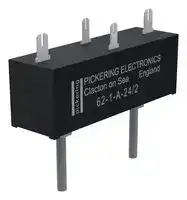 62-1-A-24/1: Reed Relay, SPST-NO, 24 VDC, 62 Series, Chassis, 500 ohm, 3 A